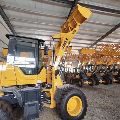 Volledige betaling Gele compacte laadmachine met Euro 5-motor voor nauwkeurige materiaalverwerking