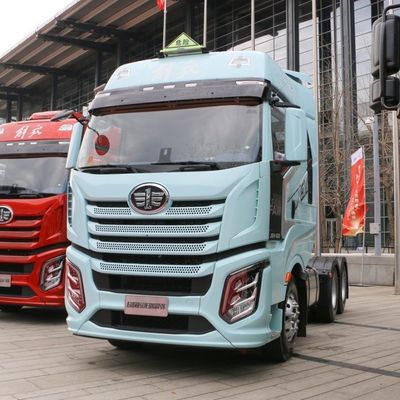 J6V Volmotor FAW 6X4 Traktortruck 420 pk Euro 5 Truck met luchtophanging