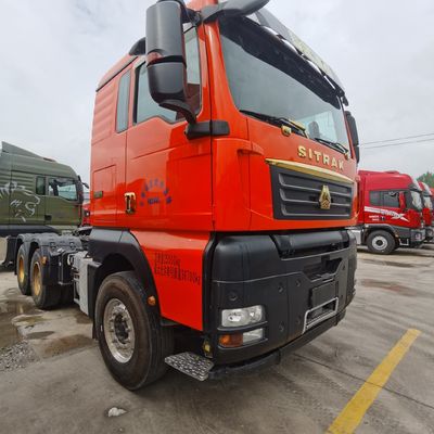 Sinotruck HOWO Dump Trailer Truck met 1000L brandstoftank ZZ4257N3247E1H en 6 maanden