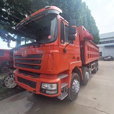Hydraulisch stuur HOWO Tipper Truck met handgeschakelde transmissie en krachtassistentie