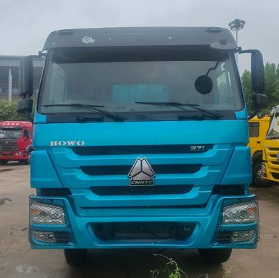 Economisch brandstofverbruik HOWO 371HP Transport dumptruck met hydraulisch stuur
