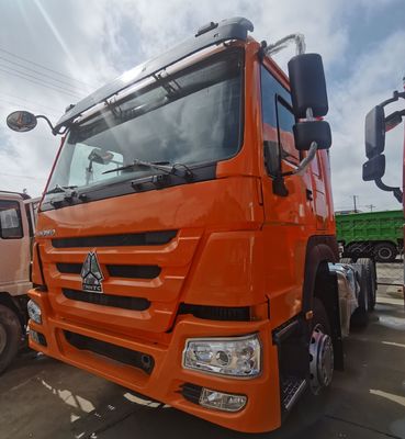 400L brandstoftank Dieseltractortruck met hydraulisch stuur en pk 351-450