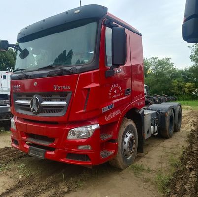 30 dagen terug gebruikte zware vrachtwagen Beiben zware vrachtwagen met Sinotruk chassis