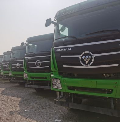 Foton gebruikte dumptruck met een capaciteit van 400 liter brandstoftank en materiaal van een vrachtdoos van koolstofstaal