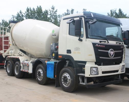 6X4 Rhd Foton Auman 14cbm Cement Beton Mixer Truck voor off-road verplaatsing 8