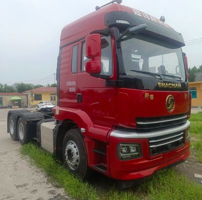 Rood Euro6 Diesel 6X4 Traktortruck met Comfort Air Suspension bestuurdersstoel en ontwerp