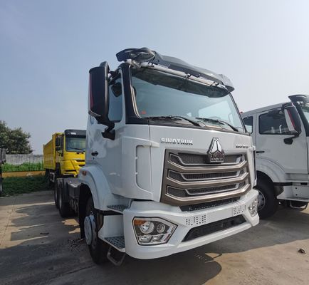 Sinotruk HOWO 400HP dumptruck tank buisloze bandenontwerp voor zware werkzaamheden