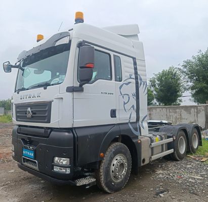 390 pk 6x4 8-banden dieseltractor transportwagen voor langdurige prestaties