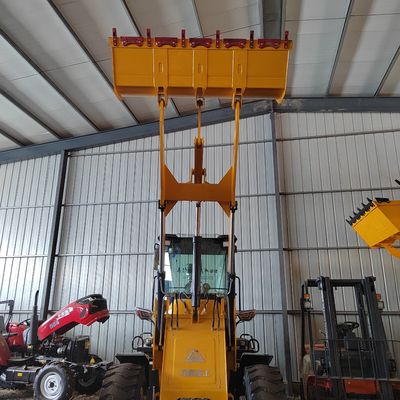 Volledige betaling Gele compacte laadmachine met Euro 5-motor voor nauwkeurige materiaalverwerking