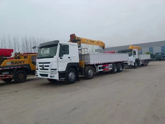 8X4 16t Hydraulische rechthoekige boomtruck gemonteerde kraan mobiele kraan truck