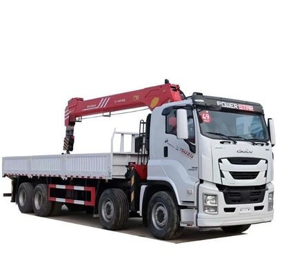 8X4 16t Hydraulische rechthoekige boomtruck gemonteerde kraan mobiele kraan truck