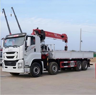 8X4 16t Hydraulische rechthoekige boomtruck gemonteerde kraan mobiele kraan truck