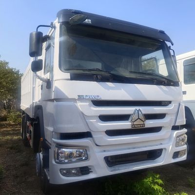 Manuele transmissie 371 pk 6x4 dumptruck met Cnhtc Haowo en dieselmotor