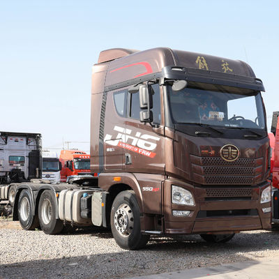 Hydraulisch stuur Diesel tractor aanhangwagen sleepwagen voor het vervoer van zware lasten