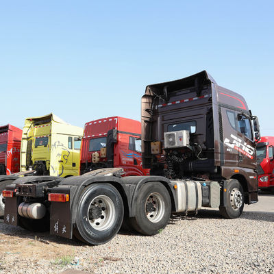 Hydraulisch stuur Diesel tractor aanhangwagen sleepwagen voor het vervoer van zware lasten