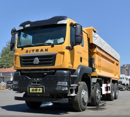 Sinotruk chassis zware vrachtwagen voorste opheffing dump tipper truck met handgeschakelde transmissie