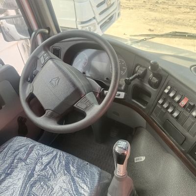 Volledige betaling zware 400 pk HOWO trekker aanhangwagen vrachtwagen met handgeschakeld type