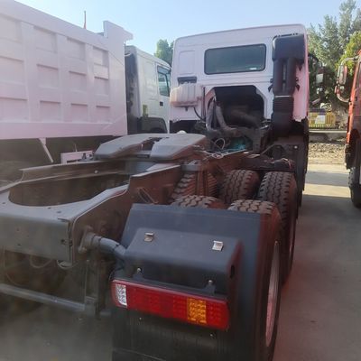 Volledige betaling zware 400 pk HOWO trekker aanhangwagen vrachtwagen met handgeschakeld type