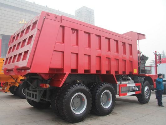 6X4 10 Wielen Weichai 371HP 430HP N Tx Sitrak Gebruikt 70 90 130ton HOWO Hydraulisch kantelend kantelmachine mijn dumper dump mijnbouw vrachtwagen