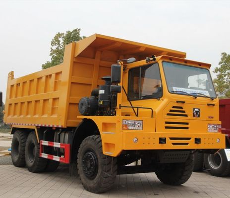 6X4 Tunnel trek afval Kolenmijn Transport Dumptruck voor zwaar vervoer