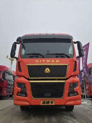 480 pk CNG Semi-trailer sleepwagen model Zz4257n3247e1h bestuurdersstoel luchtophanging stoel