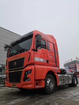 480 pk CNG Semi-trailer sleepwagen model Zz4257n3247e1h bestuurdersstoel luchtophanging stoel
