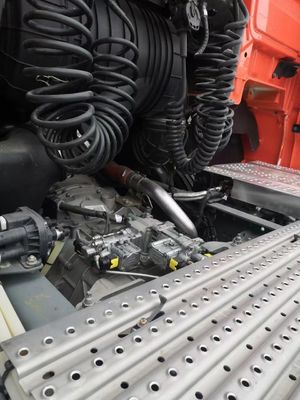 480 pk CNG Semi-trailer sleepwagen model Zz4257n3247e1h bestuurdersstoel luchtophanging stoel