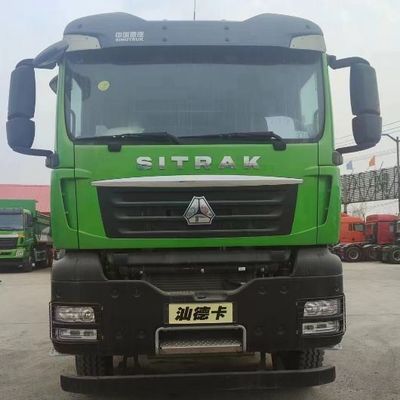 Hydraulisch stuur met krachtassistentie aangepaste kleur 6X4 Sinotruk Chassis Dump Truck
