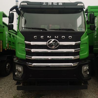 Stedelijke bouwmaterialen Zware vrachtwagen Hongyan Dump Truck met airconditioning en cabine