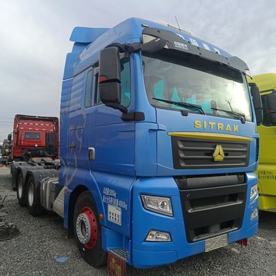 8×4 Zz4257n3247e1h 480 pk CNG-half-aanhangwagen met 1000L brandstoftank en ≤5 zitplaatsen