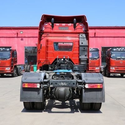 Bandenontwerp zonder binnenband FAW Sinotruk Jh6p 420HP op zwaar werk berekende LNG-tractorvrachtwagen ZZ4257N3247E1H