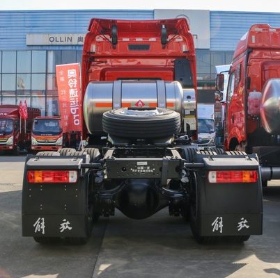 480 pk LNG-tractor met luchtvering De perfecte combinatie van kracht en comfort