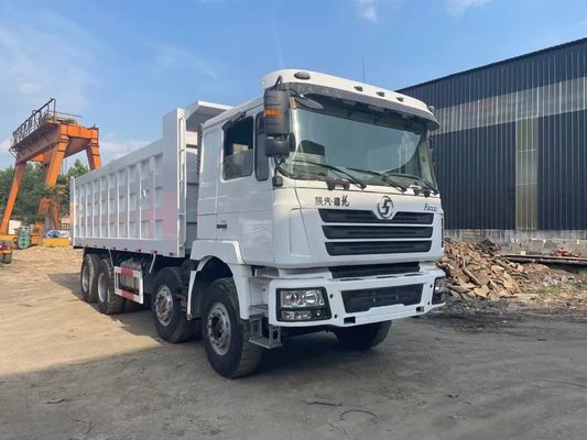 Shacman F3000 8X4 375HP Gebruikte dumptruck met 4-6L motorcapaciteit Front Lifting Style
