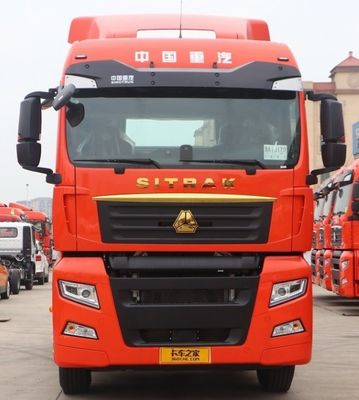 Krachtige 6x4 CNG-tractor met luchtophanging en handgeschakelde transmissie