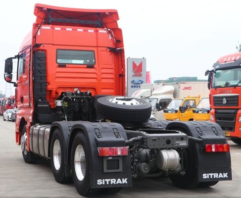 Krachtige 6x4 CNG-tractor met luchtophanging en handgeschakelde transmissie