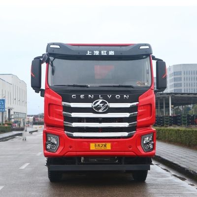 Saic Hongyan Jiehu H6 6X4 trekkertruck voor zware bouw