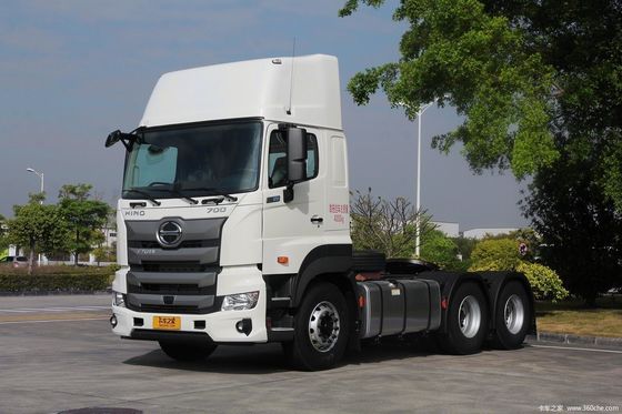 Superieure efficiëntie hoog koppel CNG trekker Truck hoofd 375/420HP met 1000L brandstoftank