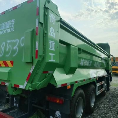 6×4 handgeschakelde versnellingsbak HOWO Sinotruk Chassis Dump Truck met flexibele bediening