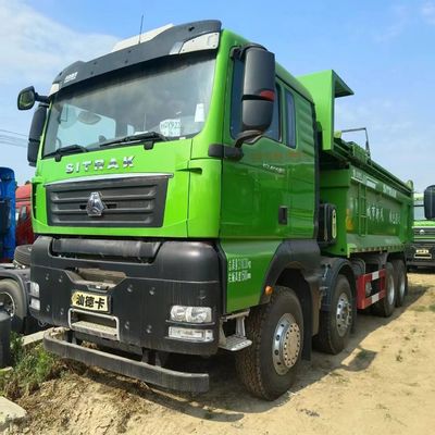 Sinotruk dumptruck chassis Cargo box materiaal van koolstofstaal en Euro 3-emissienorm