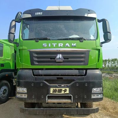 Sinotruk dumptruck chassis Cargo box materiaal van koolstofstaal en Euro 3-emissienorm