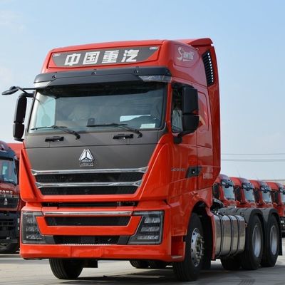 6X4 Gebruikte FAW Jiefang J7 zware vrachtwagen 550 pk Nationale vijf Amt automatische tractor met onderdelen