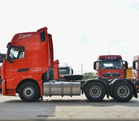 6X4 Gebruikte FAW Jiefang J7 zware vrachtwagen 550 pk Nationale vijf Amt automatische tractor met onderdelen