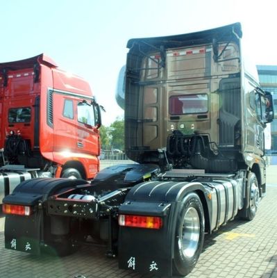 US Gebruikte Sino Sinotruk HOWO 6X4 Zware trekker Trucks met Carbon Steel Cargo Box
