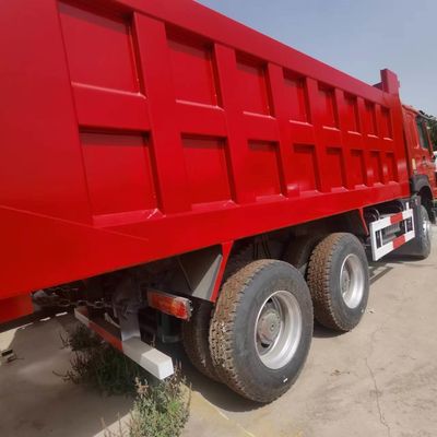 Hydraulische stuur-diesel HOWO371 Dumptruck voor zware prestaties