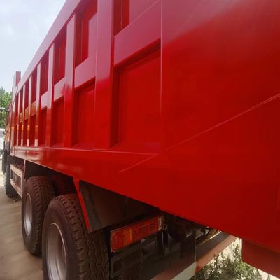 Hydraulische stuur-diesel HOWO371 Dumptruck voor zware prestaties