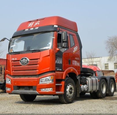 Rood FAW Liberation Jh6p Automatische trekker 6X4 aandrijflijn voor zware toepassingen