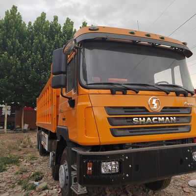 30ton 8X4 HOWO Shacman Gebruikte ophangwagen 380 pk 20cbm Automatische dumper voor mijnbouw