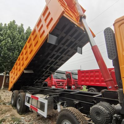 30ton 8X4 HOWO Shacman Gebruikte ophangwagen 380 pk 20cbm Automatische dumper voor mijnbouw