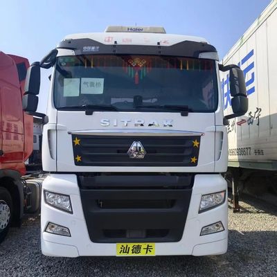 480 pk CNG-tractortruck met motor met luchtophangingstoel met een capaciteit van &gt; 8L 400L brandstoftank