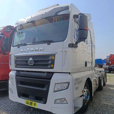 480 pk CNG-tractortruck met motor met luchtophangingstoel met een capaciteit van &gt; 8L 400L brandstoftank